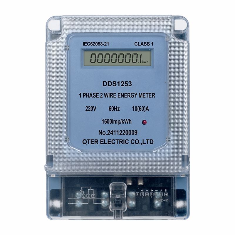 Compteur électrique monophasé