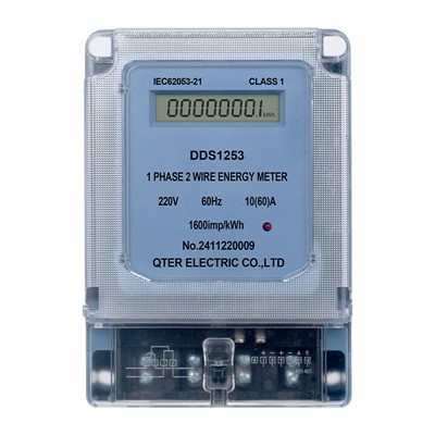 Compteur électrique monophasé